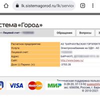 Один из примеров «космической» квитанции