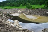 Частично освоенная добытчиками местность