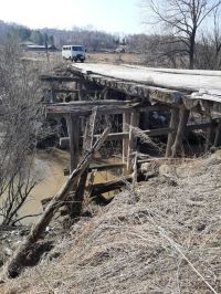 Автомобильный мост в Загайново