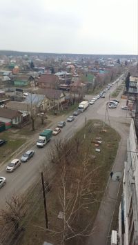 Пробка из-за перекрытия понтонного моста