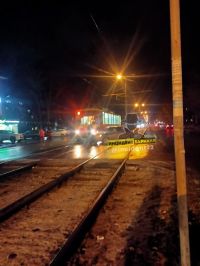 ДТП с трамваем в Барнауле