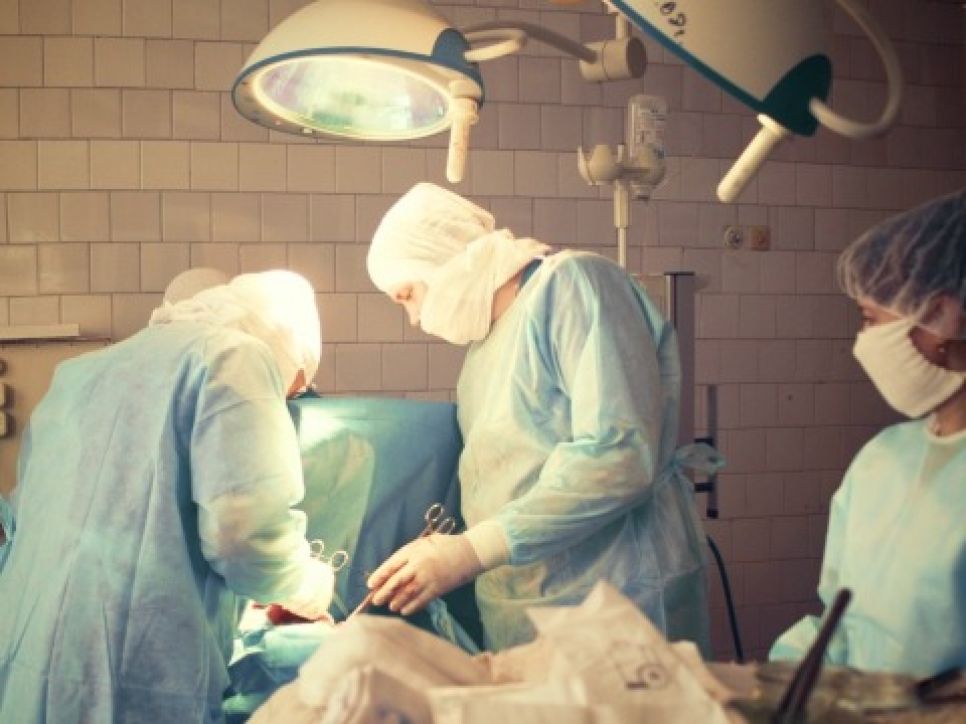 Операция в отделении торакальной гнойной хирургии горбольницы № 5 Барнаула