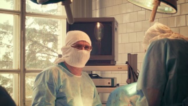 Вячеслав Седов в операционной