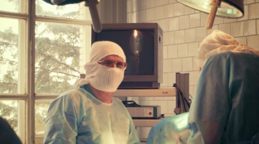 Вячеслав Седов в операционной