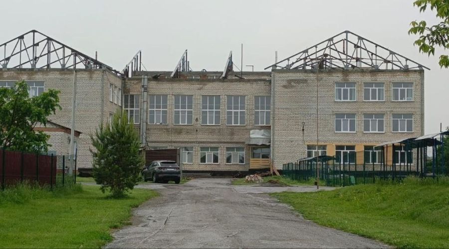 МБОУ «Советская СОШ» без крыши