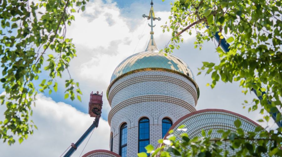 Купол Спасо-Сергиевского храма