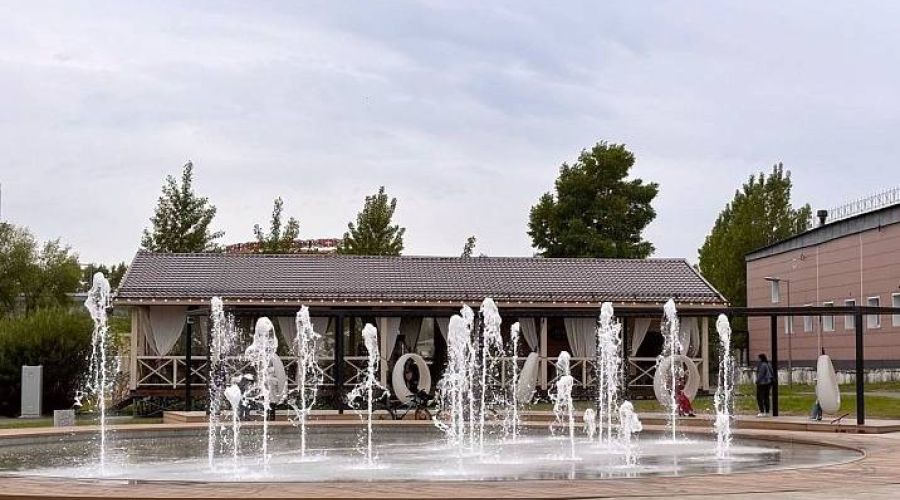 Фонтан в парке «Центральный»