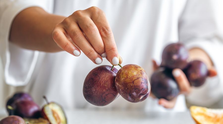 Сливы в лаборатории