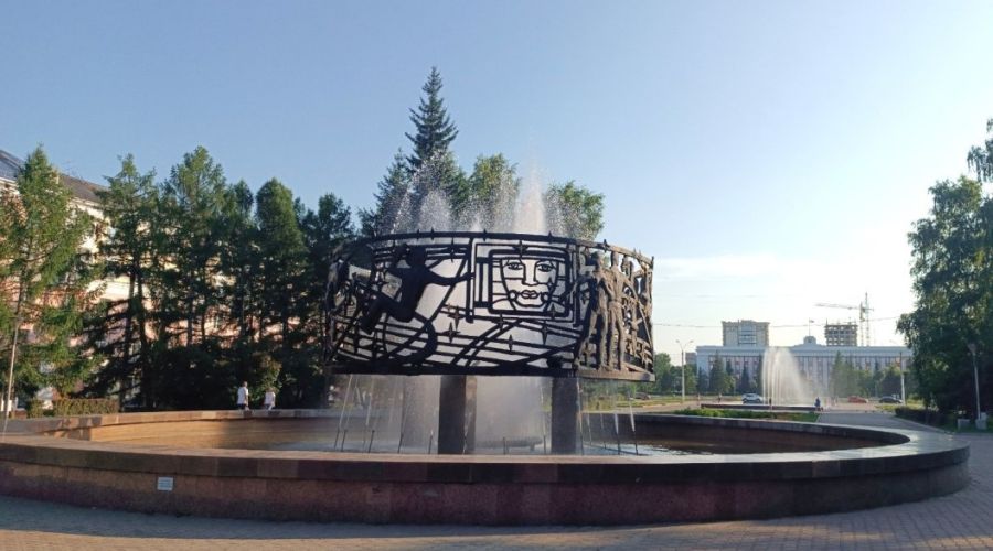 Фонтаны на Нулевом километре