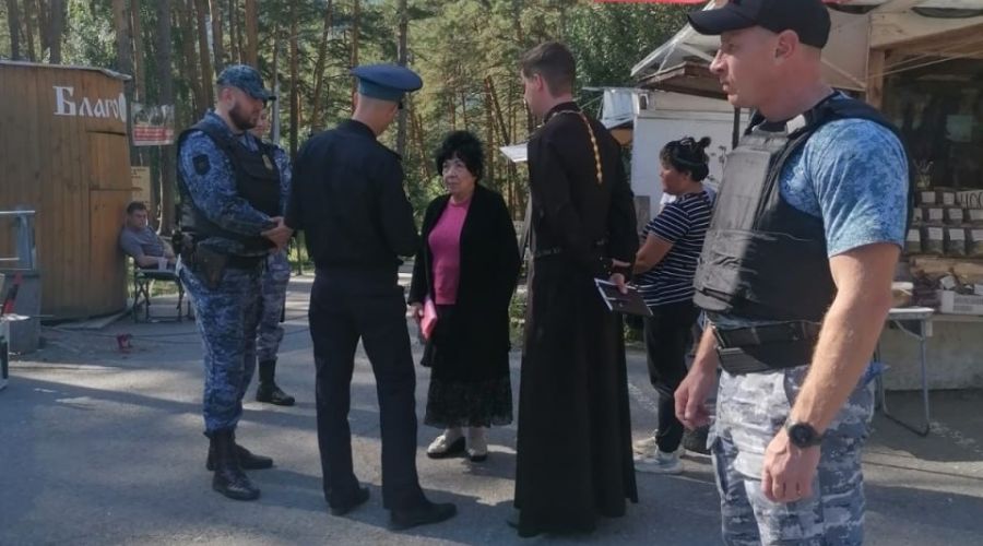 Судебные приставы и представители Горноалтайской Епархии