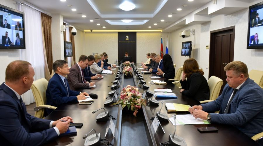 Совещание в мэрии Барнаула