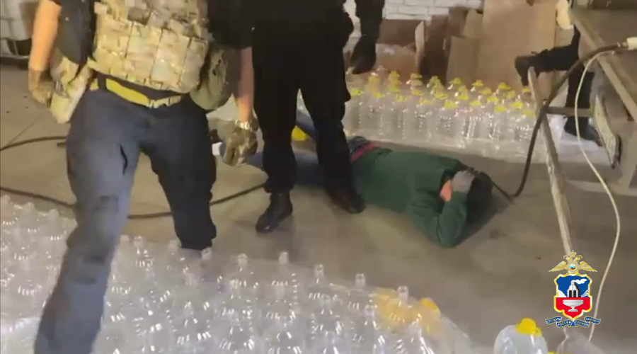 Задержание самогонщика из Барнаула