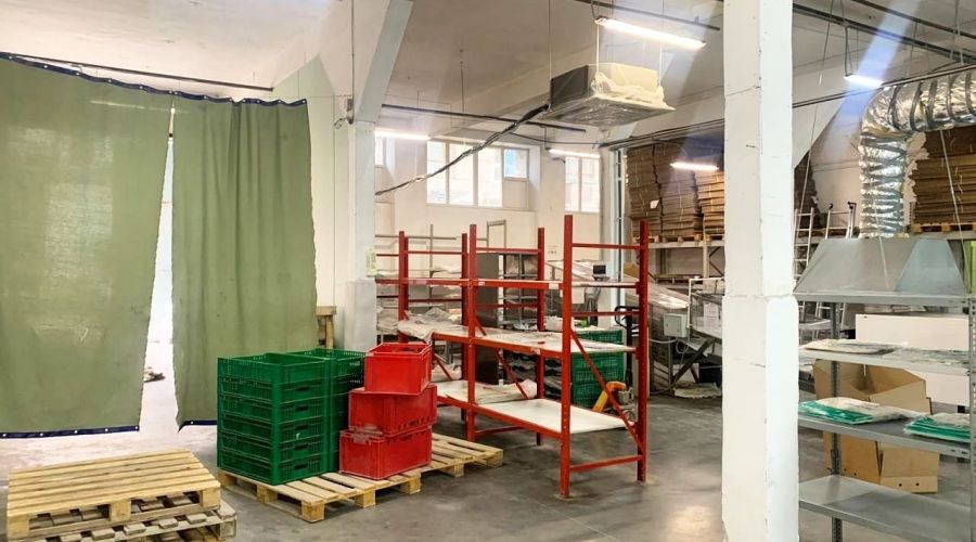 Цех хлебозавода в Барнауле