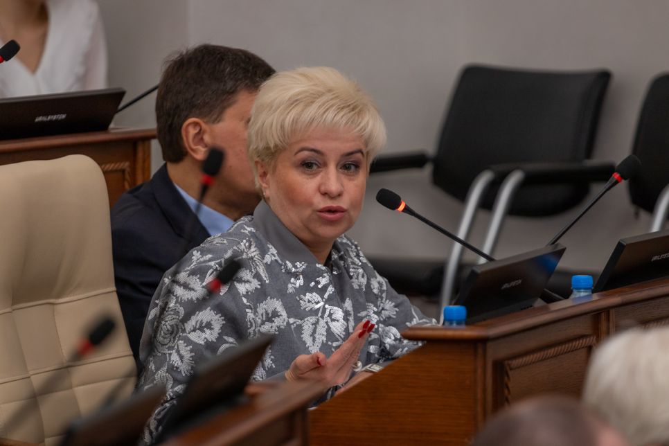 Руководитель алтайского избиркома Ирина Акимова представила новую схему