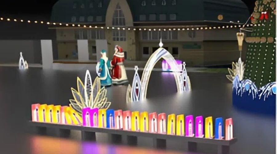 Световой комплекс «Домино»