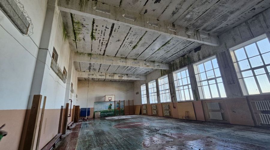 МБОУ «Советская СОШ», поврежденная крыша