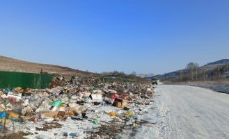 Площадка накопления ТКО в Чарышском округе