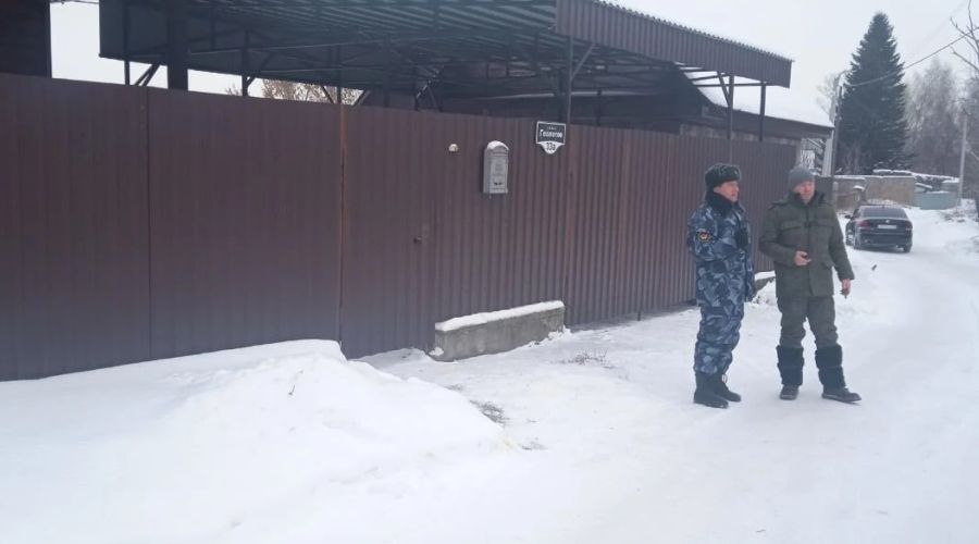 Место перестрелки рецидивиста с полицейскими