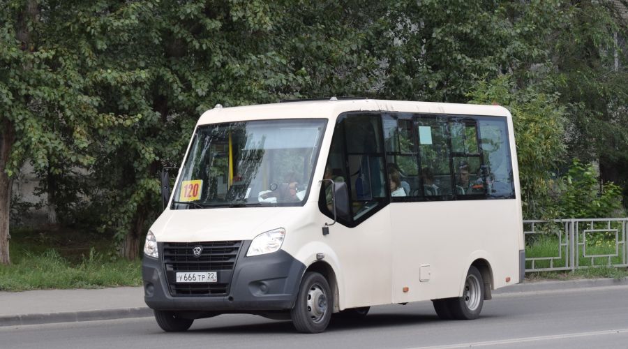 Маршрутка №120 в Барнауле