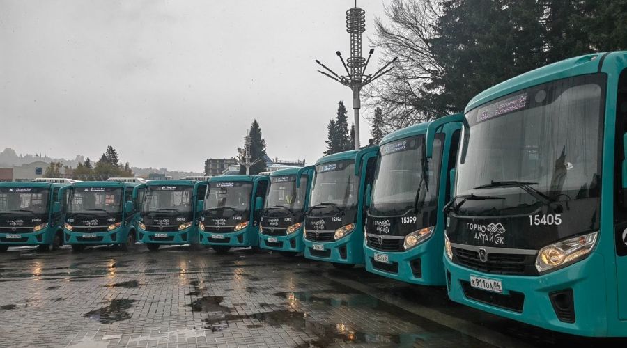 Автобусы в Горно-Алтайске