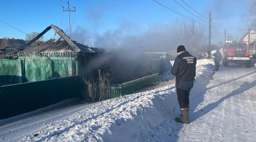 Пожар в Павловске