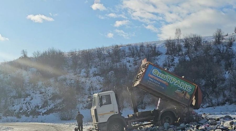 Площадка накопления ТКО в Чарышском округе