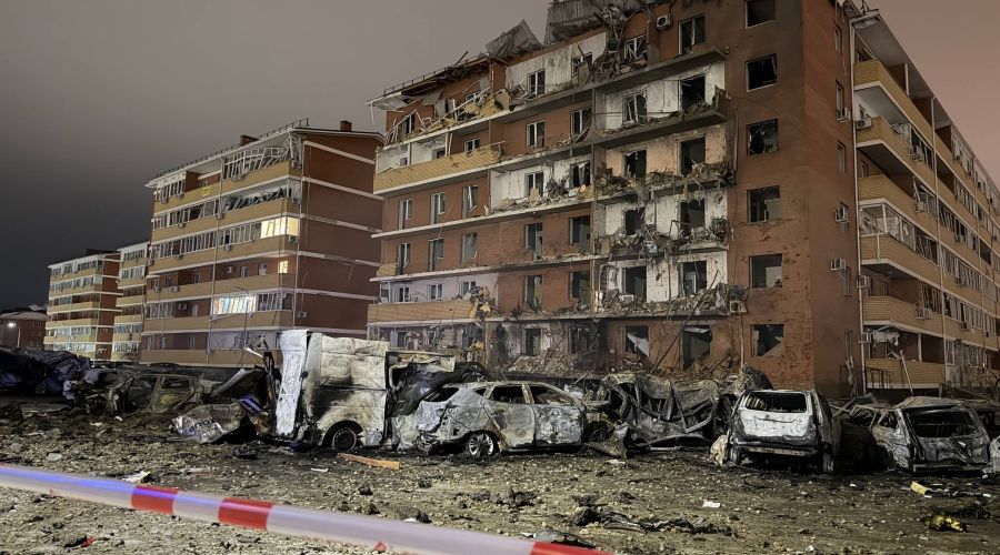 Последствия атаки БПЛА в Адыгее