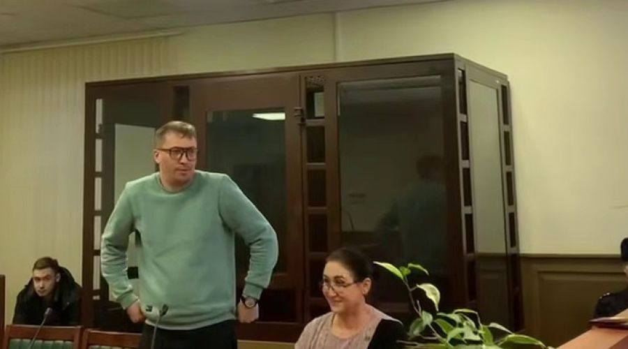 Андрей Смердин в зале суда