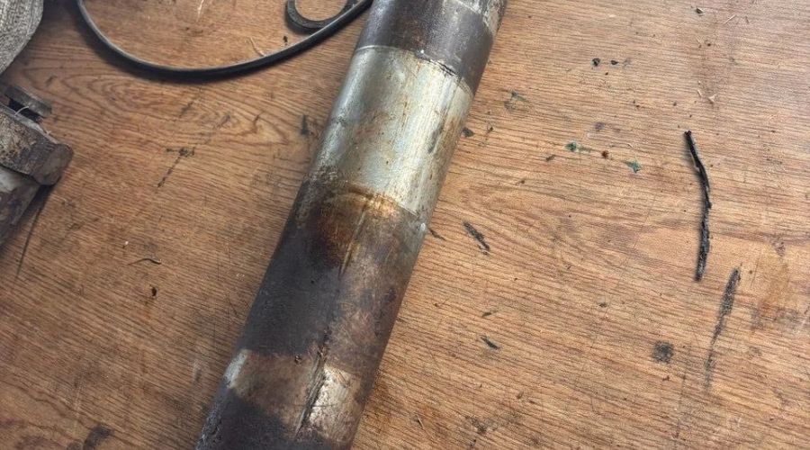 Деталь, попавшая в голову рабочему