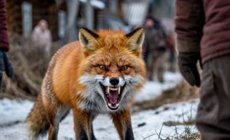 бешеная лиса