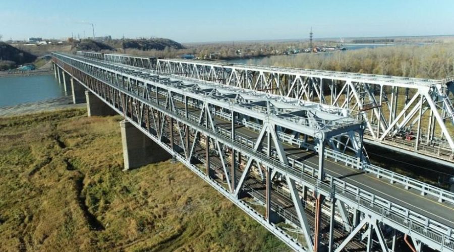 Старый мост Барнаул