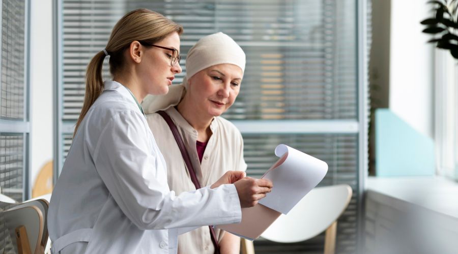 Врач и онкобольной