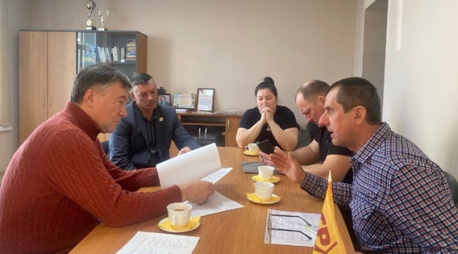 Александр Терентьев с жителями края