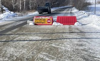подмыв дамбы в районе Александровки