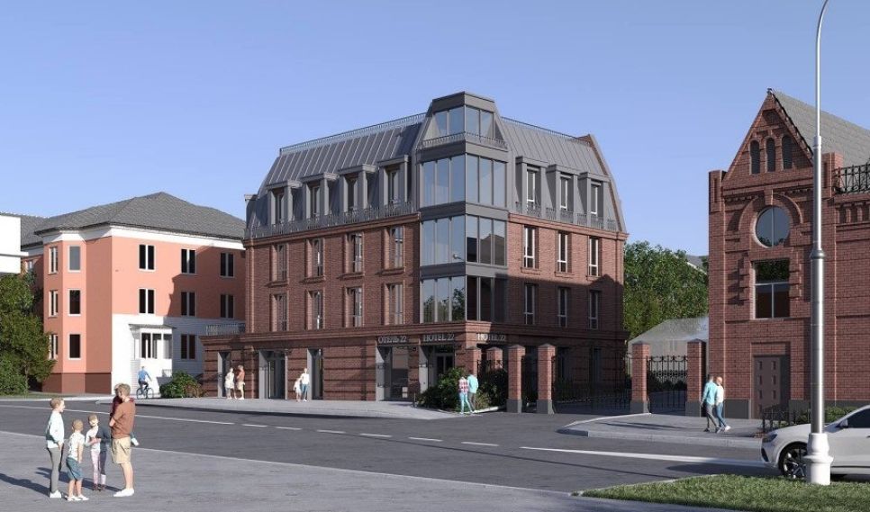 Проект гостиницы на улице Никитина, 80