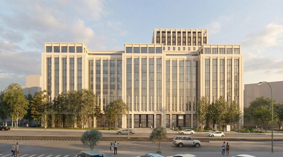 Проект комплекса на проспекте Красноармейском