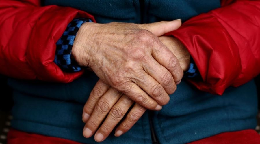 Престарелый человек