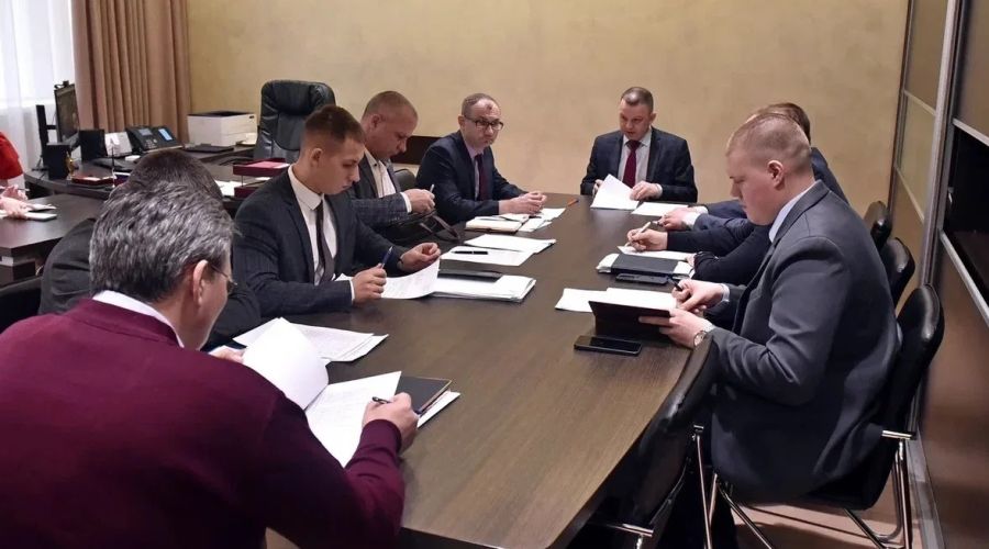 Совещание в мэрии