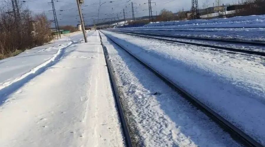 Железнодорожные пути на станции Усть-Тальменская