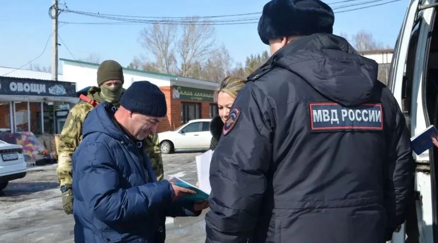 Проведение оперативно-профилактической  операции «Нелегальный мигрант» в Алтайском крае