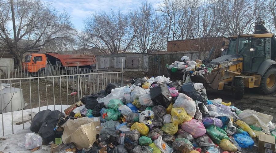 Завалы мусора  