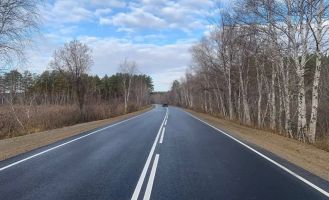 дорога в Алтайском крае