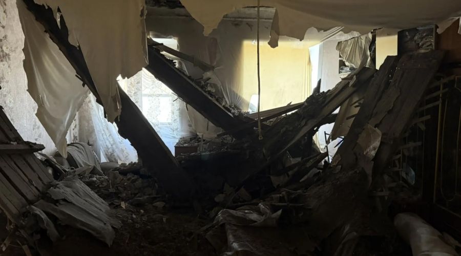 обрушение потолка