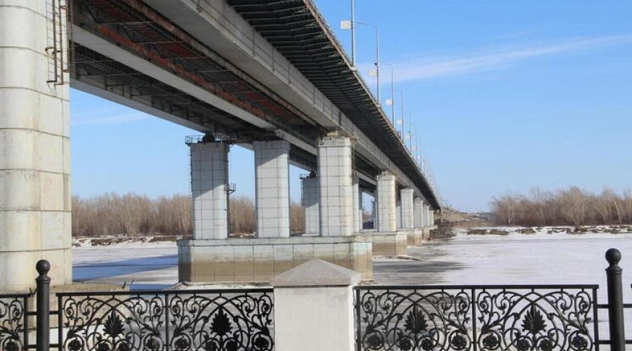 Обь в Барнауле