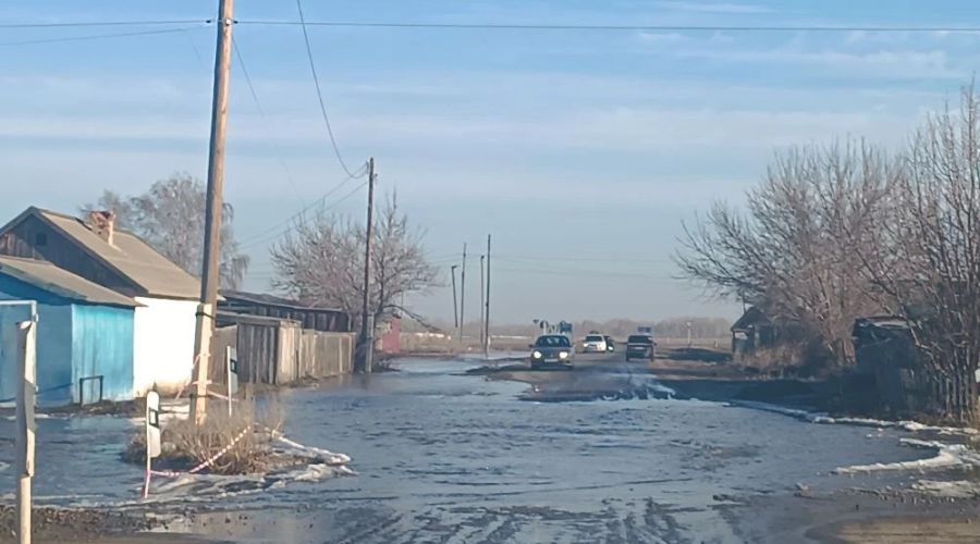 Паводок в Михайловском районе 