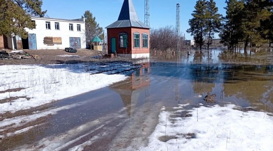 Паводок в Михайловском районе