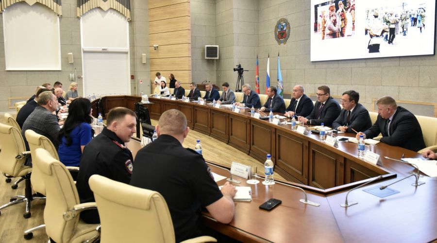 Заседание по организации празднования 81-й годовщины Победы ВОВ в Барнауле