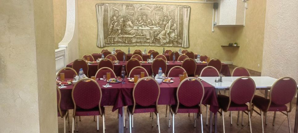 Поминальный зал Барнаульского крематория