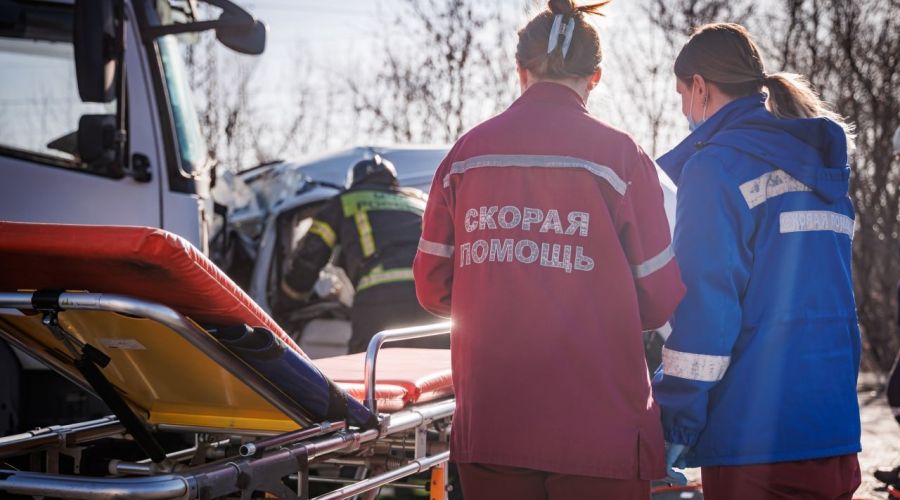 Сотрудницы скорой помощи