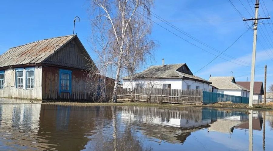 Паводок в селе Хабары